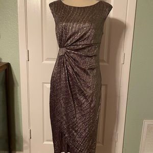 Women’s Cocktail Dress Gold Large